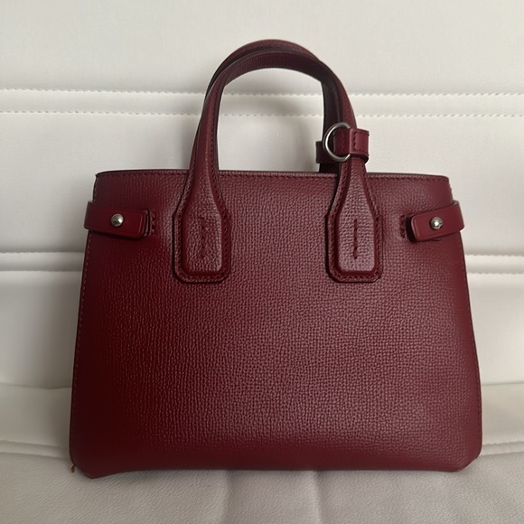 Authentic Burberry Small Banner Leather Bag - Picture 2 of 8